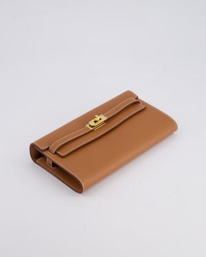 Hermès Kelly To Go Bag in Gold Evercolour Leather with Gold Hardware