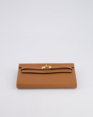 Hermès Kelly To Go Bag in Gold Evercolour Leather with Gold Hardware