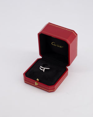 Cartier Juste Un Clou Classic Ring in White Gold with 22 Brilliant-Cut Diamonds Totaling 0.13 Carats RRP - £4550