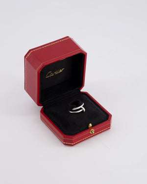 Cartier Juste Un Clou Classic Ring in White Gold with 22 Brilliant-Cut Diamonds Totaling 0.13 Carats RRP - £4550