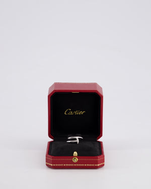 Cartier Juste Un Clou Classic Ring in White Gold with 22 Brilliant-Cut Diamonds Totaling 0.13 Carats RRP - £4550