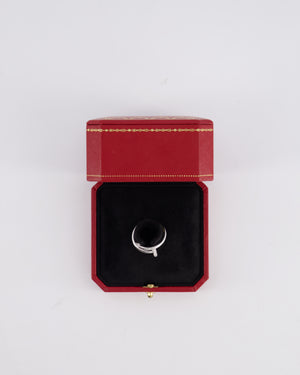 Cartier Juste Un Clou Classic Ring in White Gold with 22 Brilliant-Cut Diamonds Totaling 0.13 Carats RRP - £4550