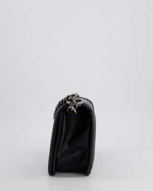Chanel 2014 Paris/Dallas Cordoba Medium Lambskin Boy Bag with Ruthenium Hardware