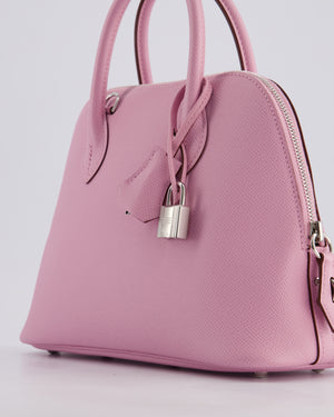 *RARE COLOUR* Hermès Bolide 25cm Bag in Mauve Sylvestre Epsom Leather with Palladium Hardware