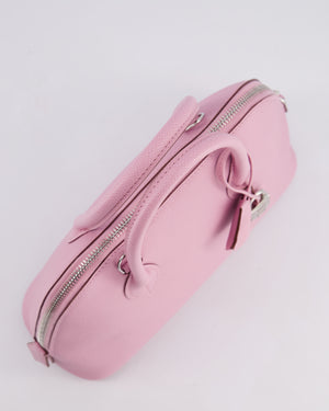 *RARE COLOUR* Hermès Bolide 25cm Bag in Mauve Sylvestre Epsom Leather with Palladium Hardware