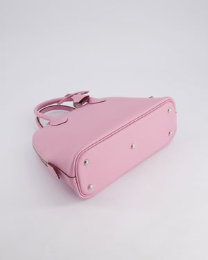 *RARE COLOUR* Hermès Bolide 25cm Bag in Mauve Sylvestre Epsom Leather with Palladium Hardware