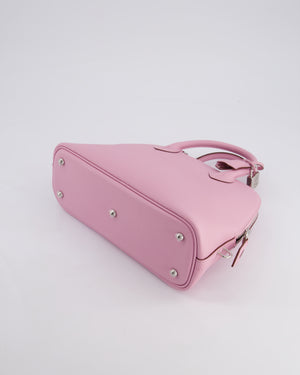 *RARE COLOUR* Hermès Bolide 25cm Bag in Mauve Sylvestre Epsom Leather with Palladium Hardware
