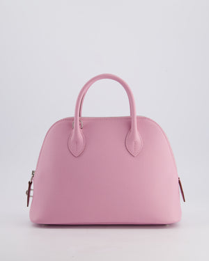 *RARE COLOUR* Hermès Bolide 25cm Bag in Mauve Sylvestre Epsom Leather with Palladium Hardware