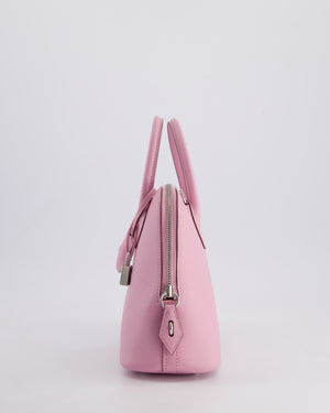 *RARE COLOUR* Hermès Bolide 25cm Bag in Mauve Sylvestre Epsom Leather with Palladium Hardware