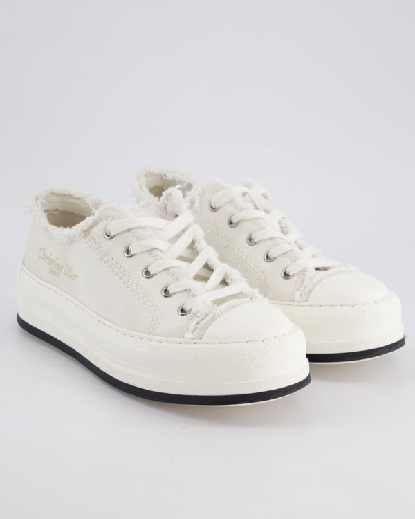 Christian Dior Walk'n'Dior Platform Sneakers Size EU 39 RRP £790