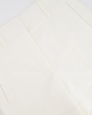 Hermès White Tailored Shorts Size FR 34 (UK 6) RRP £980