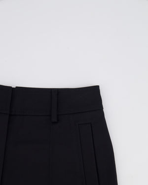 Hermès Black Tailored Cotton Shorts Size FR 34 (UK 6) RRP £980