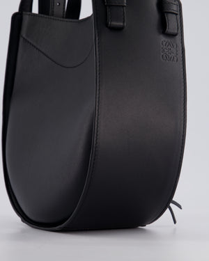 *HOT* Loewe Black Hammock Slice Leather Cross-Body Bag with Gold Hardware & Hamster/Octopus Charms RRP £2,350