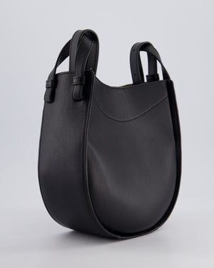 *HOT* Loewe Black Hammock Slice Leather Cross-Body Bag with Gold Hardware & Hamster/Octopus Charms RRP £2,350
