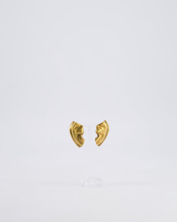 Khaite Amato Gold-Plated Earrings RRP £870