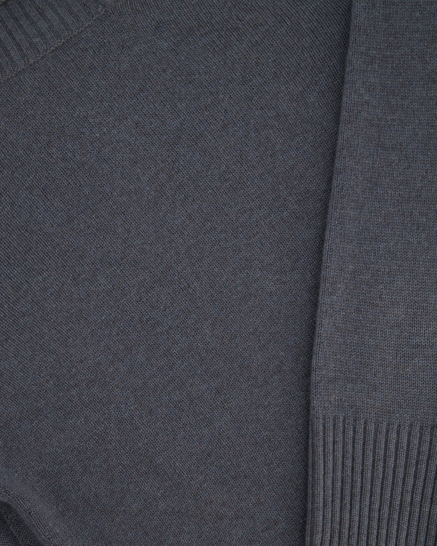Loro Piana Grey Baby Cashmere Roll-Neck Jumper Size IT 42 (UK 10)