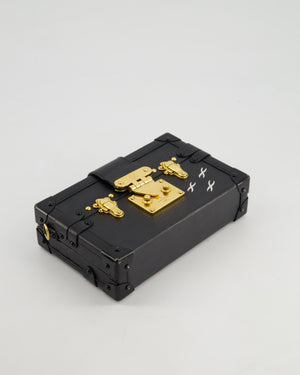 Louis Vuitton Black Petite Malle Bag in Epi Leather with Gold Hardware RRP £4,600