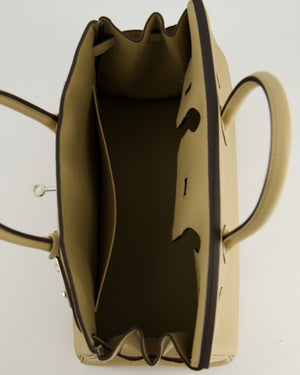 *HOT* Hermes Birkin 30cm Retourne Bag in Trench Togo Leather with Palladium Hardware
