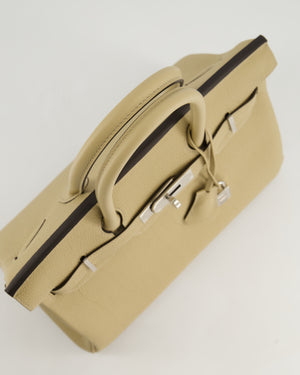 *HOT* Hermes Birkin 30cm Retourne Bag in Trench Togo Leather with Palladium Hardware