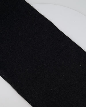 Loro Piana Grey Embellished Cashmere Scarf