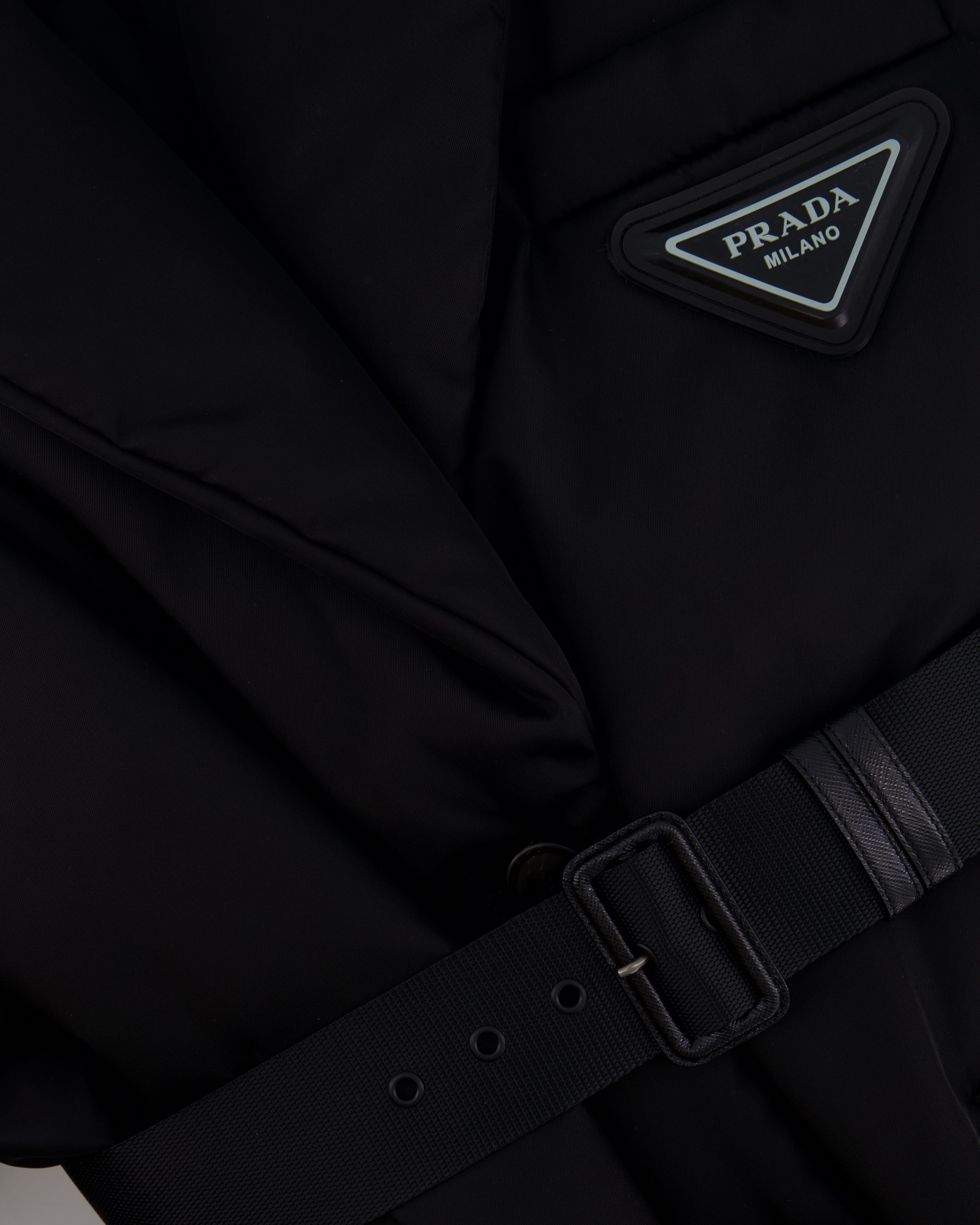 プラダ Re Nylon リ ナイロン 23AW ナイロン コート 36S