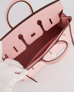 Hermès Birkin 25cm Bag in Rose Sakura Swift Leather with Palladium Hardware