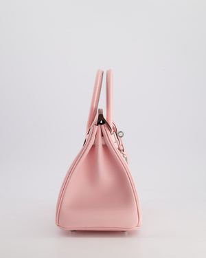 Hermès Birkin 25cm Bag in Rose Sakura Swift Leather with Palladium Hardware
