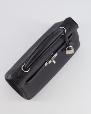 Hermès Kelly Retourne 25cm Bag in Black Togo Leather with Palladium Hardware