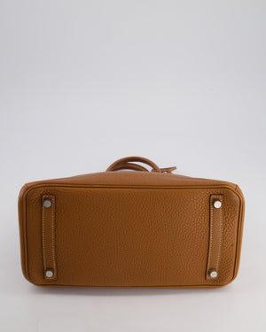 *FIRE PRICE* Hermès Birkin Bag 30cm Retourne in Gold Togo Leather with Palladium Hardware