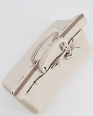*RARE* Hermès Birkin 25cm Bag Retourne in Beton Togo Leather with Palladium Hardware
