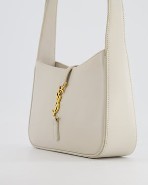 Saint Laurent Cream Le 5 à 7 Bag in Smooth Calfskin Leather with Gold Hardware RRP £1,755