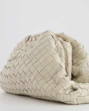 Bottega Veneta Sea Salt Intrecciato Leather Clutch Bag RRP £2,900