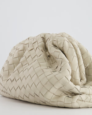 Bottega Veneta Sea Salt Intrecciato Leather Clutch Bag RRP £2,900