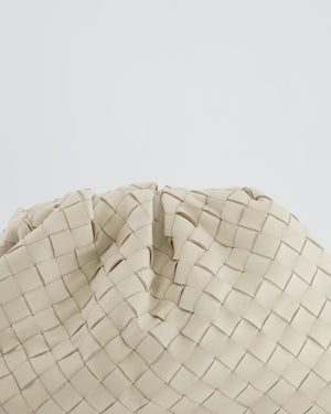 Bottega Veneta Sea Salt Intrecciato Leather Clutch Bag RRP £2,900