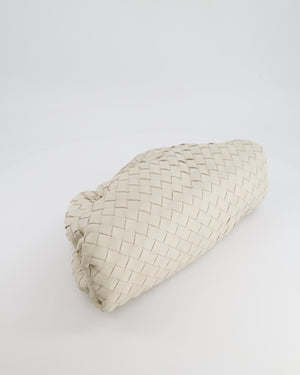 Bottega Veneta Sea Salt Intrecciato Leather Clutch Bag RRP £2,900