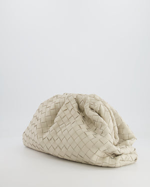 Bottega Veneta Sea Salt Intrecciato Leather Clutch Bag RRP £2,900