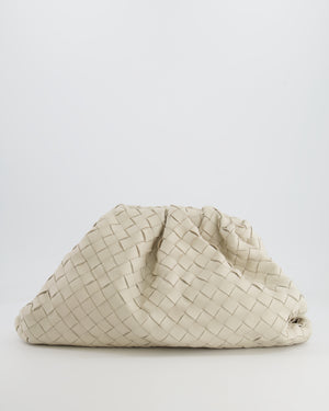 Bottega Veneta Sea Salt Intrecciato Leather Clutch Bag RRP £2,900