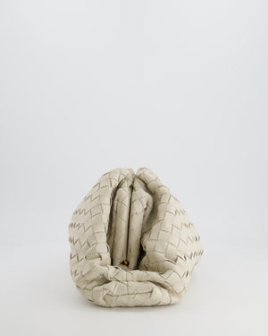 Bottega Veneta Sea Salt Intrecciato Leather Clutch Bag RRP £2,900