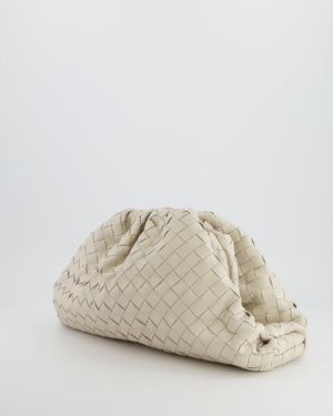 Bottega Veneta Sea Salt Intrecciato Leather Clutch Bag RRP £2,900