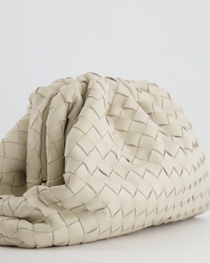 Bottega Veneta Sea Salt Intrecciato Leather Clutch Bag RRP £2,900