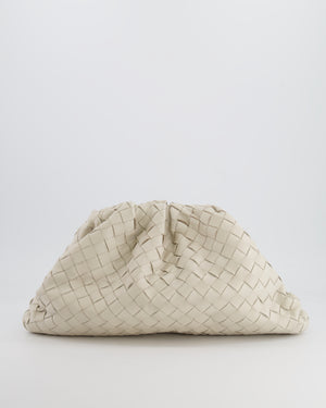 Bottega Veneta Sea Salt Intrecciato Leather Clutch Bag RRP £2,900