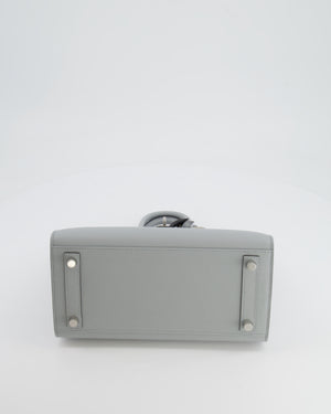 *RARE* Hermès Birkin 25cm Sellier Bag in Bleu Glacier Epsom Leather with Palladium Hardware