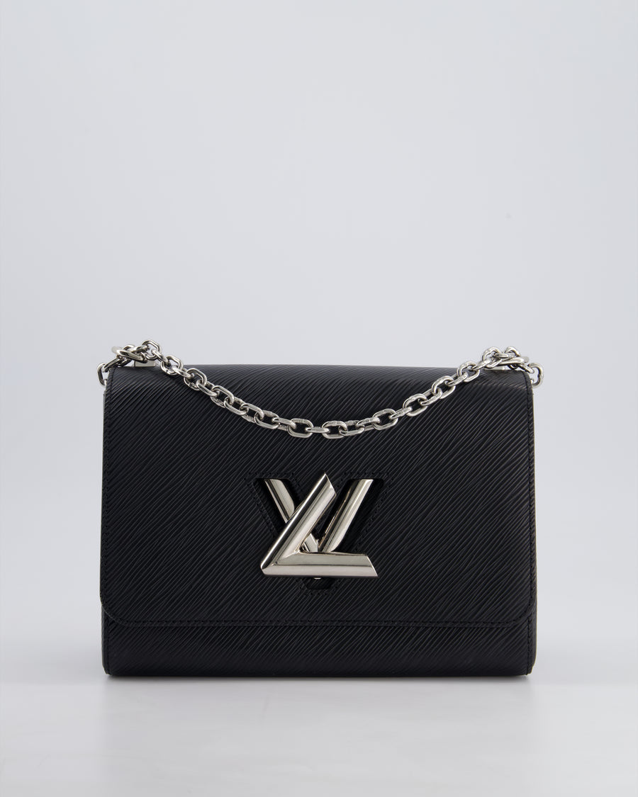 Louis Vuitton Black Twist MM Bag in Epi Leather with Silver Hardware RRP £3,450