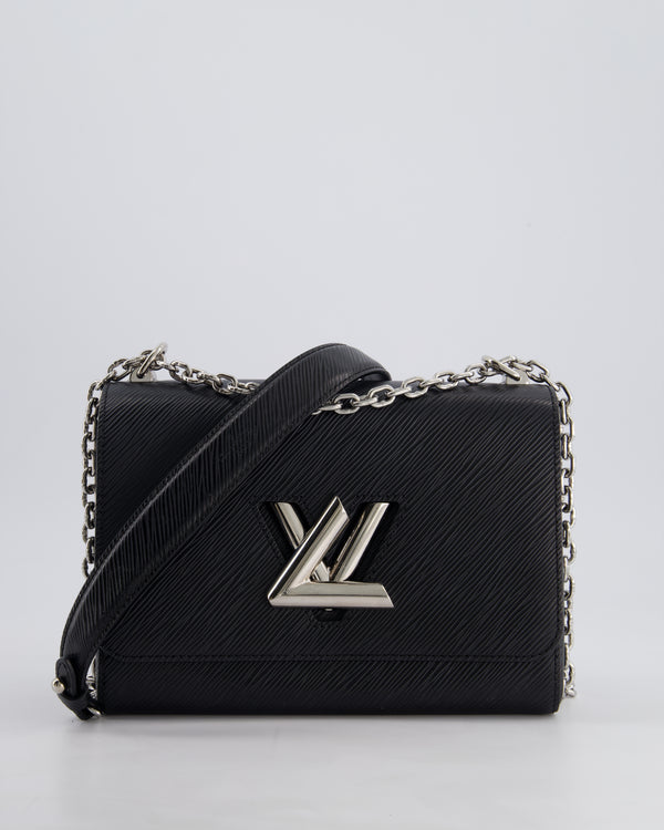 Louis Vuitton Black Twist MM Bag in Epi Leather with Silver Hardware RRP £3,450