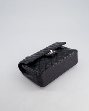 *FIRE PRICE* Chanel Black Small Classic Double Flap Bag in Caviar Leather with Silver Hardware RRP £8,850