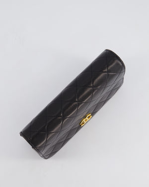 *FIRE PRICE* Chanel Vintage Black Wallet on Chain Bag in Lambskin Leather with 24k Gold Hardware