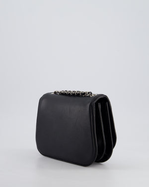 Chanel Braided Chic Flap Bag in Black Lambskin Leather with Silver Hardware