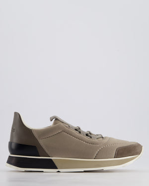 Hermès Grey Miles Neoprene Sneaker Size EU 37.5