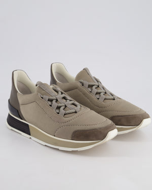 Hermès Grey Miles Neoprene Sneaker Size EU 37.5