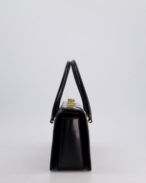 Prada Brushed Leather East-West SS25 Handbag with Gold Hardware
